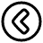 Arrow Left Circle 1 icon - Free transparent PNG, SVG. No Sign up needed.