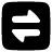 Arrow Transfer Horizontal Square icon - Free transparent PNG, SVG. No Sign up needed.