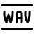 Audio Document Wav Icon from Streamline Regular 3.0 Set