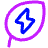 Leaf Energy Saving Icon from Plump Neon Set
