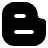 Blogger Logo Icon from Logos Solid - Free Set
