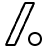 Slash Dot Logo Icon from Logos Line - Free Set