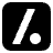 Slash Dot Logo Icon from Logos Block - Free Set