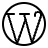 Wordpress Logo 1 Icon from Logos Line - Free Set