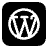 Wordpress Logo 1 Icon from Logos Block - Free Set