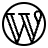 Wordpress Logo 2 Icon from Logos Line - Free Set