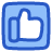 Interface Favorite Like Square icon - Free transparent PNG, SVG. No Sign up needed.