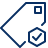 Tag Check Icon from Cyber Line Set