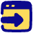 Web Browser Tab Move Icon from Plump Pop Set