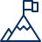 Business Achievement Flag Icon from Cyber Line Set