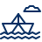 Business Boat Icon from Cyber Line Set