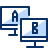 Business Dual Screen PC Icon from Cyber Duotone Set