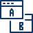Business Dual Screen Window Icon from Cyber Line Set