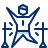 Business Goal Reach Icon from Cyber Duotone Set