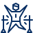 Business Goal Reach Icon from Cyber Line Set