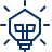 Business Idea Light Bulb Icon from Cyber Line Set