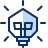 Business Idea Light Bulb Icon from Cyber Duotone Set