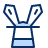 Business Magic Rabbit Icon from Cyber Duotone Set