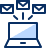Business Mail Batch Icon from Cyber Duotone Set