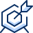 Business Target Icon from Cyber Duotone Set