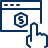 Business Window Click Icon from Cyber Line Set