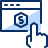 Business Window Click Icon from Cyber Duotone Set