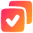 Tasks Projects Icon from Plump Gradient Set