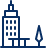 Business Building Icon from Cyber Line Set
