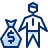 Business Cash Bag Icon from Cyber Duotone Set