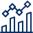 Business Chart 4 Icon from Cyber Line Set