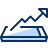 Business Chart Mobile Icon from Cyber Duotone Set