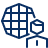 Business Network Icon from Cyber Line Set