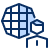 Business Network Icon from Cyber Duotone Set