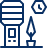 Water Dispenser Icon from Cyber Line Set