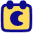 Calendar Date Night Late Icon from Plump Pop Set