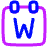 Calendar Week View Weekly Icon from Plump Neon Set