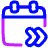Upcoming Event Next Icon from Plump Neon Set