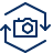 Camera Sync 1 Icon from Cyber Line Set