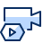 Camera Video Play Icon from Cyber Duotone Set