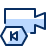 Camera Video Previous Icon from Cyber Duotone Set