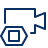 Camera Video Stop Icon from Cyber Line Set