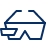 Smart Glasses Icon from Cyber Line Set
