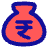 Bag Rupee Icon from Plump Pop Set