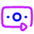 Money Payroll Icon from Plump Neon Set