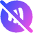 Payment Contactless Off Icon from Plump Gradient Set