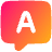 Chat Bubble Answer Icon from Plump Gradient Set