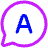 Chat Bubble Answer Circle Icon from Plump Neon Set