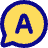Chat Bubble Answer Circle Icon from Plump Pop Set