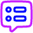 Chat Bubble Notes Icon from Plump Neon Set