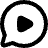 Chat Bubble Video Voice Note Circle Icon from Plump Remix Set